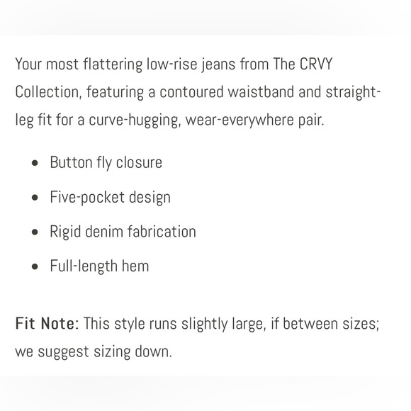 We the Free CRVY Siren Low Rise Straight Jeans - Picture 8 of 8